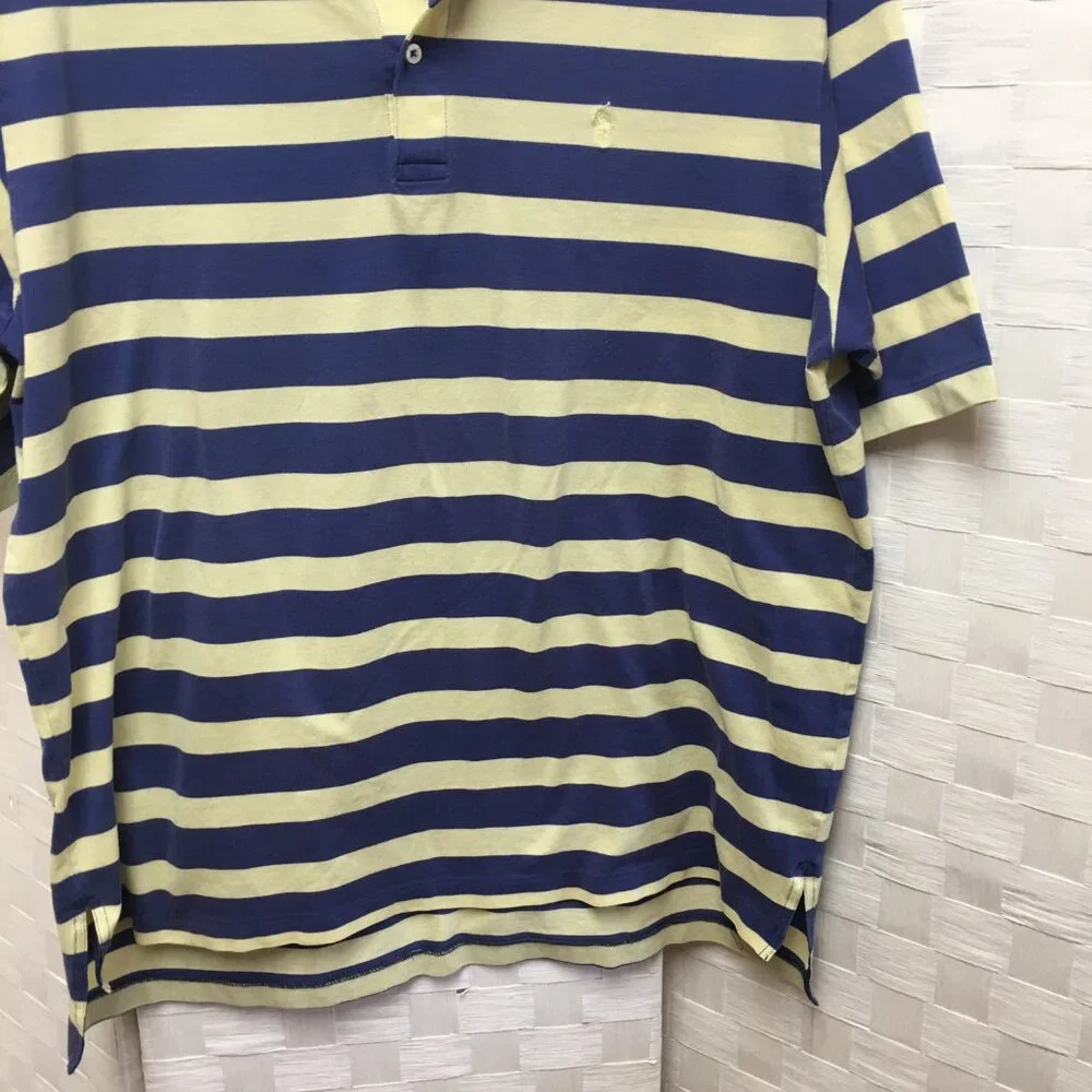 Vintage Polo Golf Ralph Lauren Striped Polo XXL